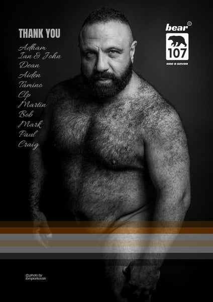 Bears Calendar 2026 wall Calendar A3