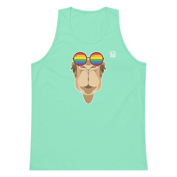 Gay Pride Rainbow Camel tank top