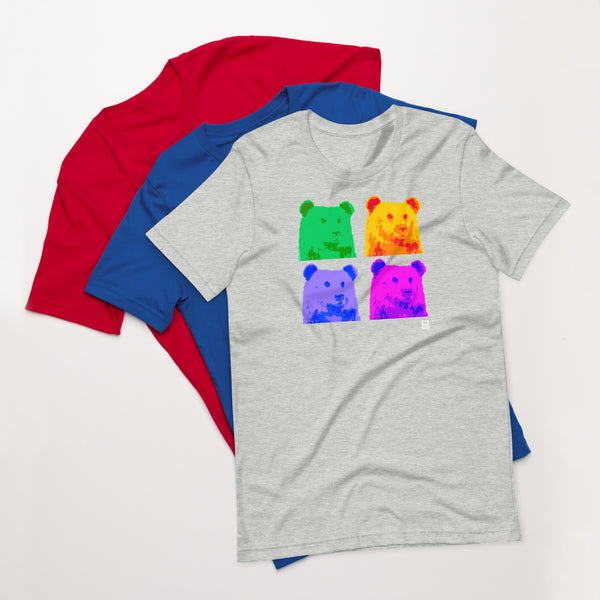 Gay Pride Portrait Bear t-shirt