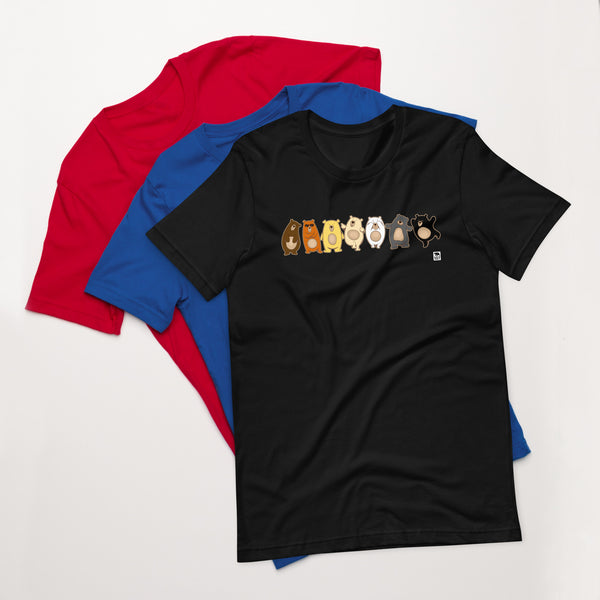 Gay Pride Teddy Bears II t-shirt