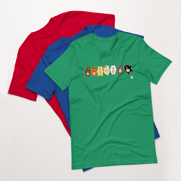 Gay Pride Teddy Bears II t-shirt