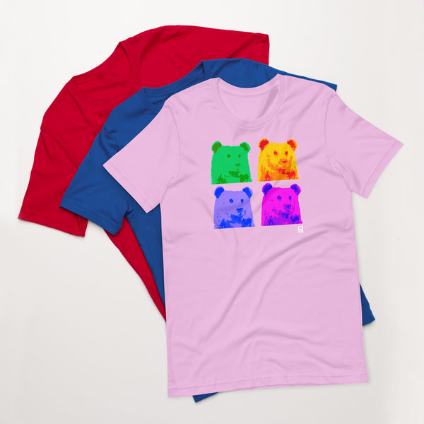 Gay Pride Portrait Bear t-shirt