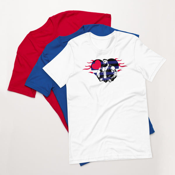 Leather Pride Heart t-shirt